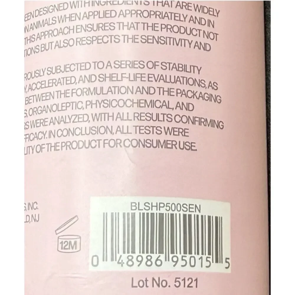Bliss Pet Shampoo Conditioner Sensitive Skin for Dogs Cats 16 oz Fragrance Free